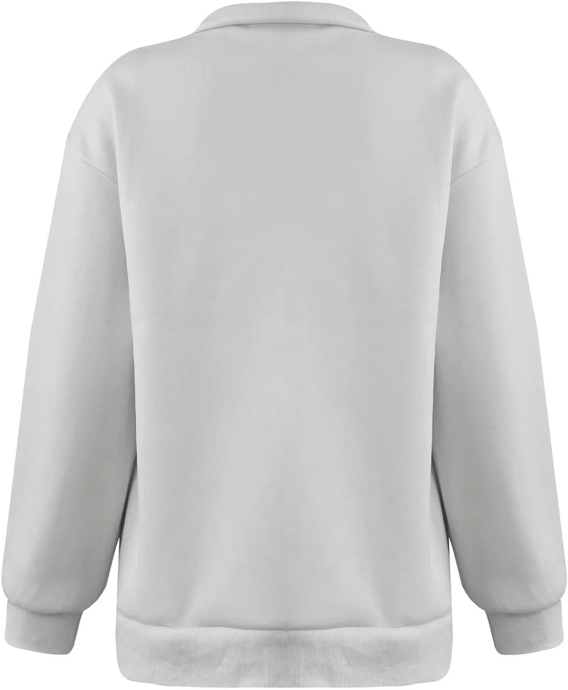 Ceboyel Oversized Sweatshirt For Women Half Zip Hoodie Sweater Trendy Y2K Long Sleeve Tops Fall Fashion Clothes Outfits 2023