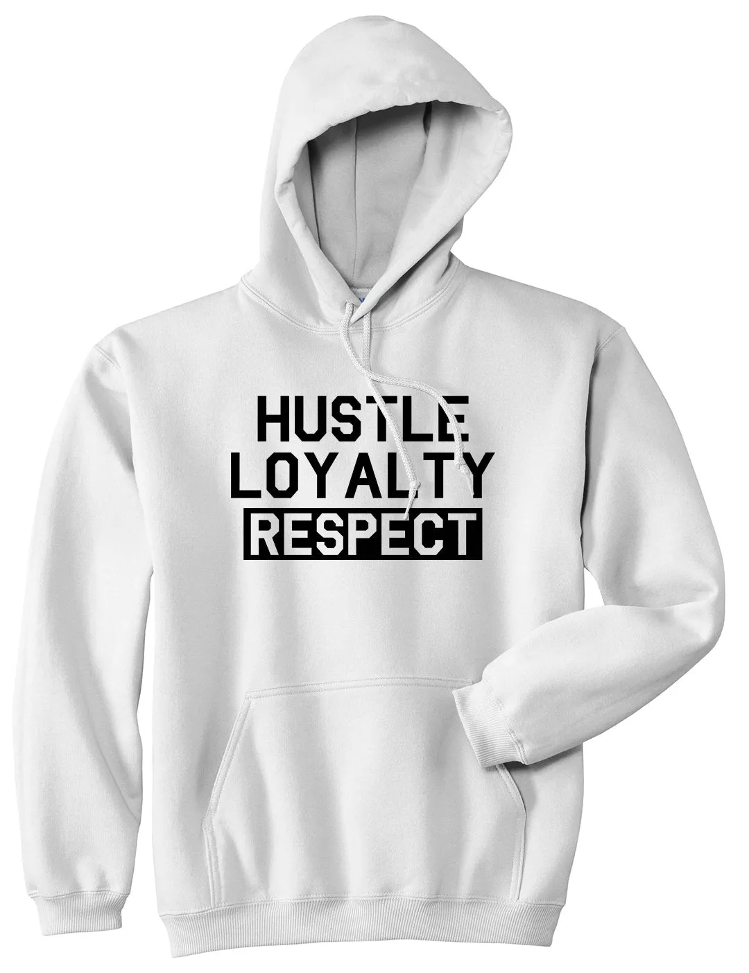 Hustle Loyalty Respect Mens Pullover Hoodie